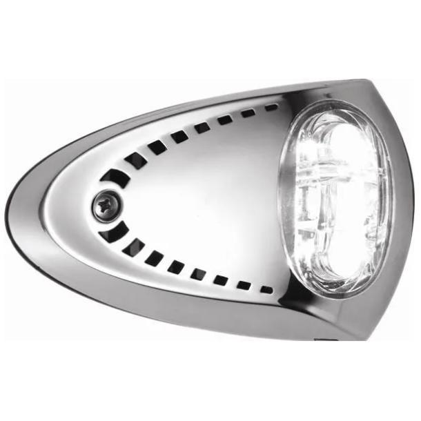 Attwood Bauglys Chrome LED 5W, 12V, - Par