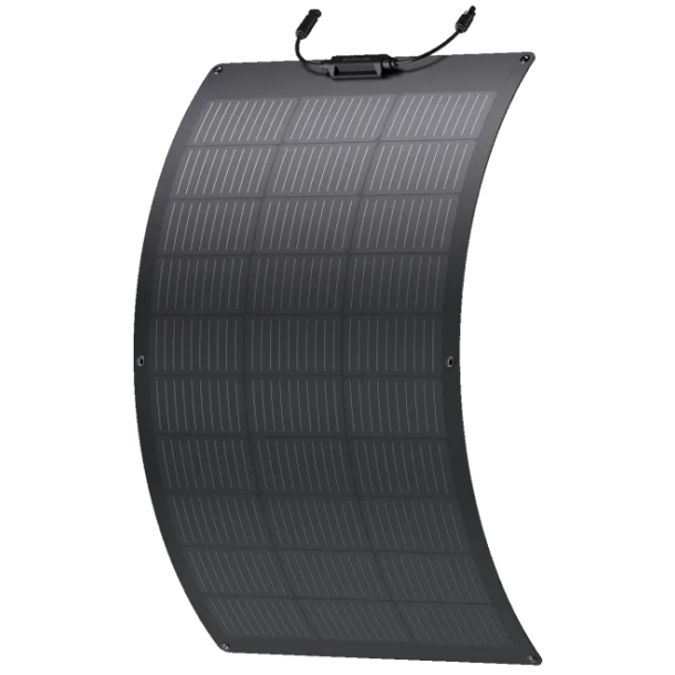 EcoFlow 100W fleksibelt solcellepanel