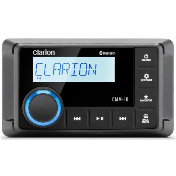 Clarion CMM-10i marineradio med FM/DAB+, Bluetooth, IP66