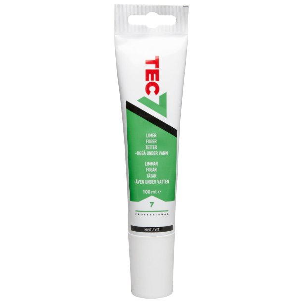 TEC7 fugemasse, tube, 100ml